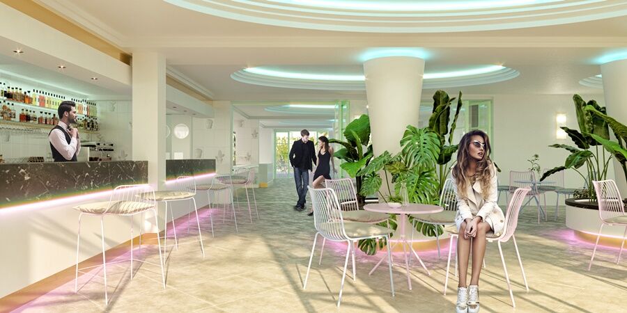 פלאייה דה פאלמה Hotel Vibra Palma Cactus מראה חיצוני תמונה